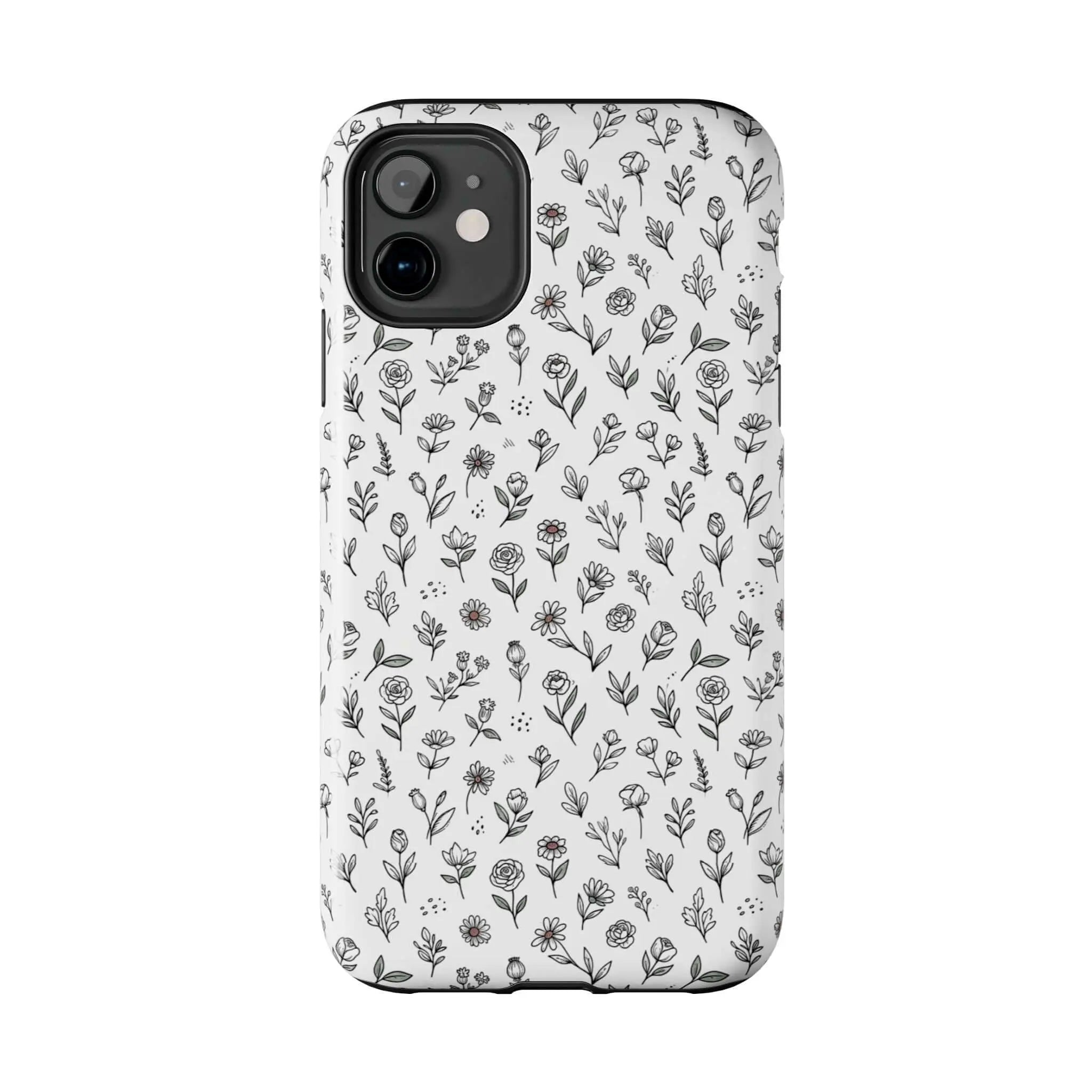 Floral Summer Vibe Phone Case — Tough Protective Floral All‑Over Print Printify