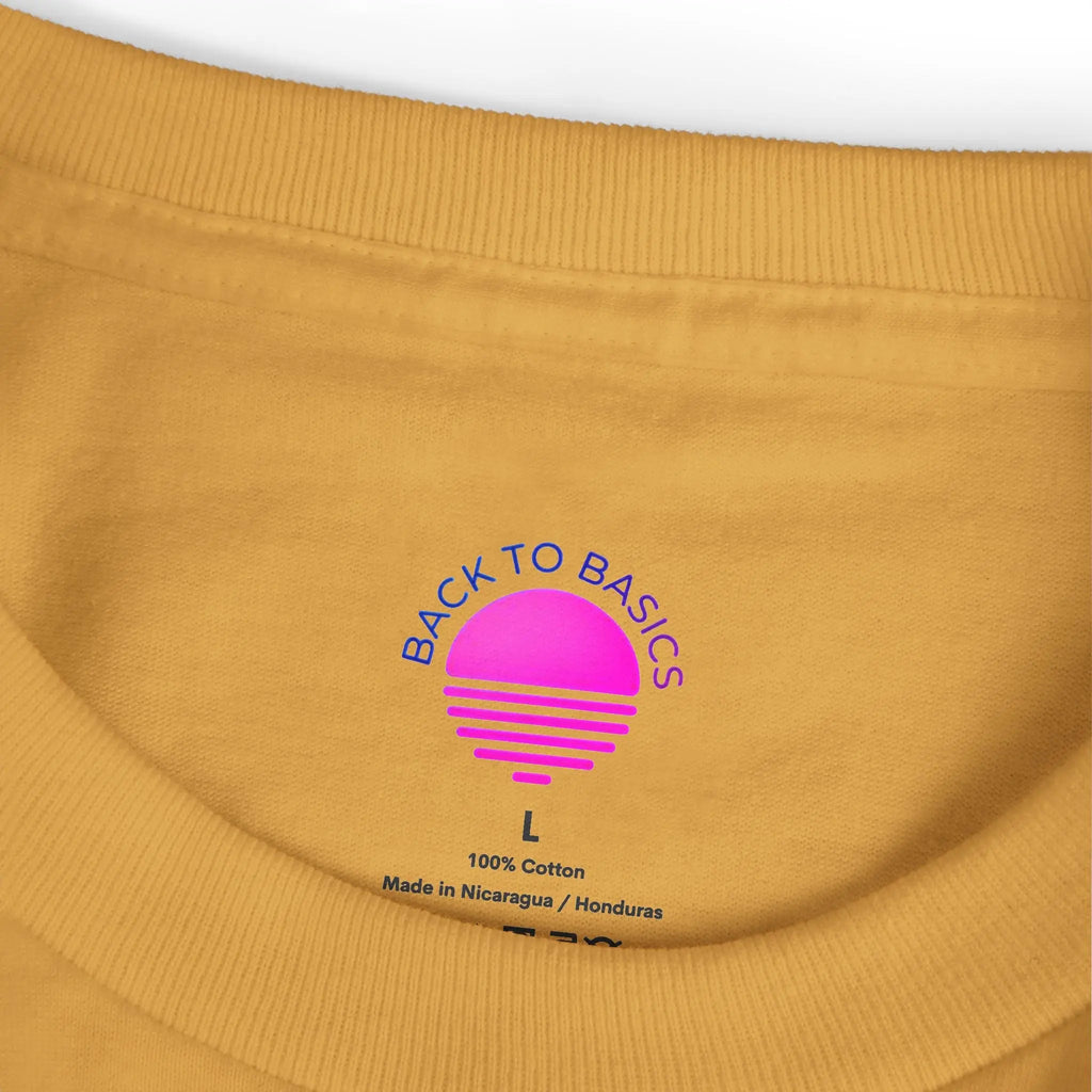 Motivational Unisex Heavyweight Tee - 'Never Give Up' Printify