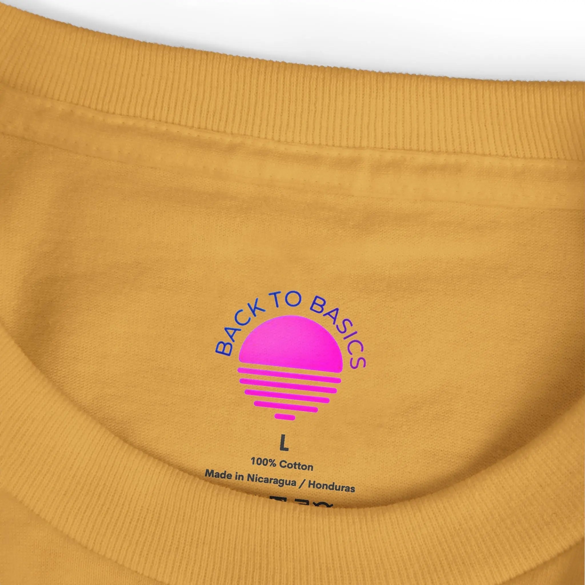 Motivational Unisex Heavyweight Tee - 'Never Give Up' Printify