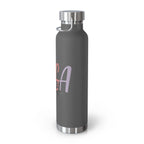 ‘Yoga Life’ Insulated Bottle, 22oz Printify