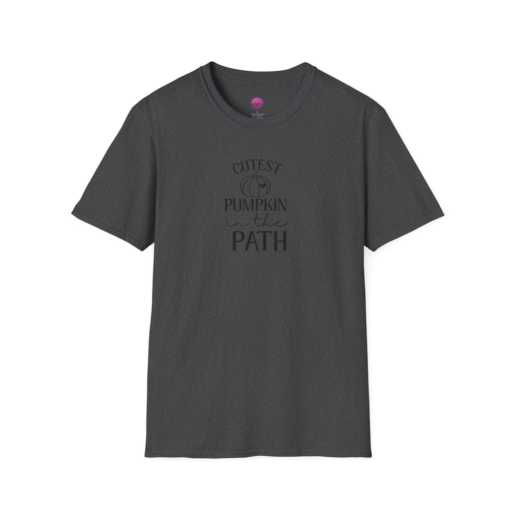 T-Shirt — "Cutest Pumpkin in the Path" Fall Graphic Tee