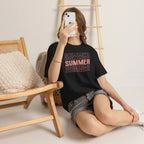 Pink "SUMMER" Graphic Tee — Summer Repeat Printify