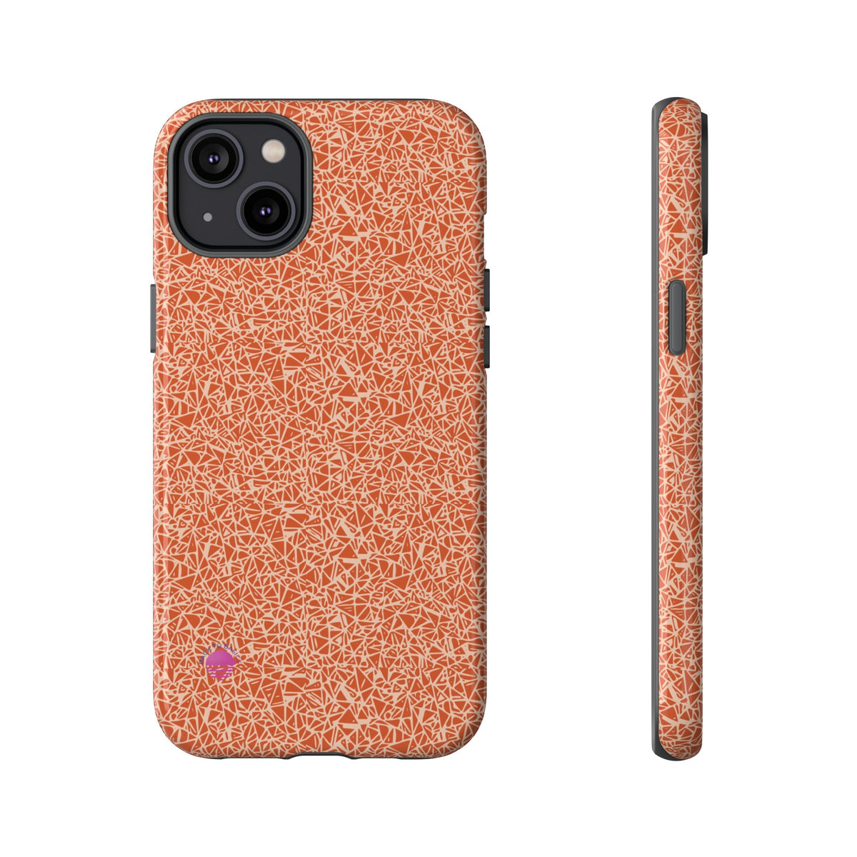 Micro-design phone cases orange