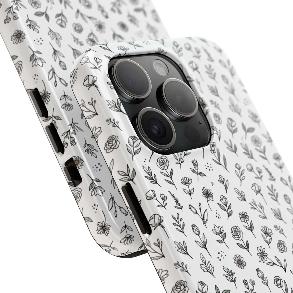 Floral Summer Vibe Phone Case — Tough Protective Floral All‑Over Print Printify