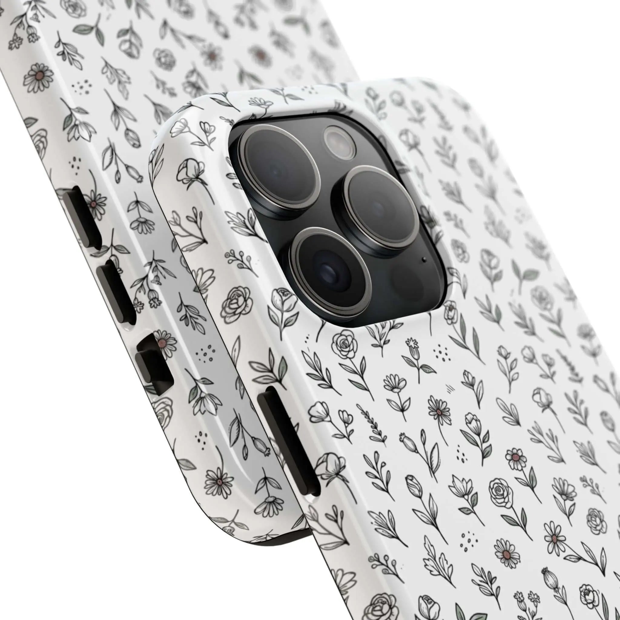 Floral Summer Vibe Phone Case — Tough Protective Floral All‑Over Print Printify