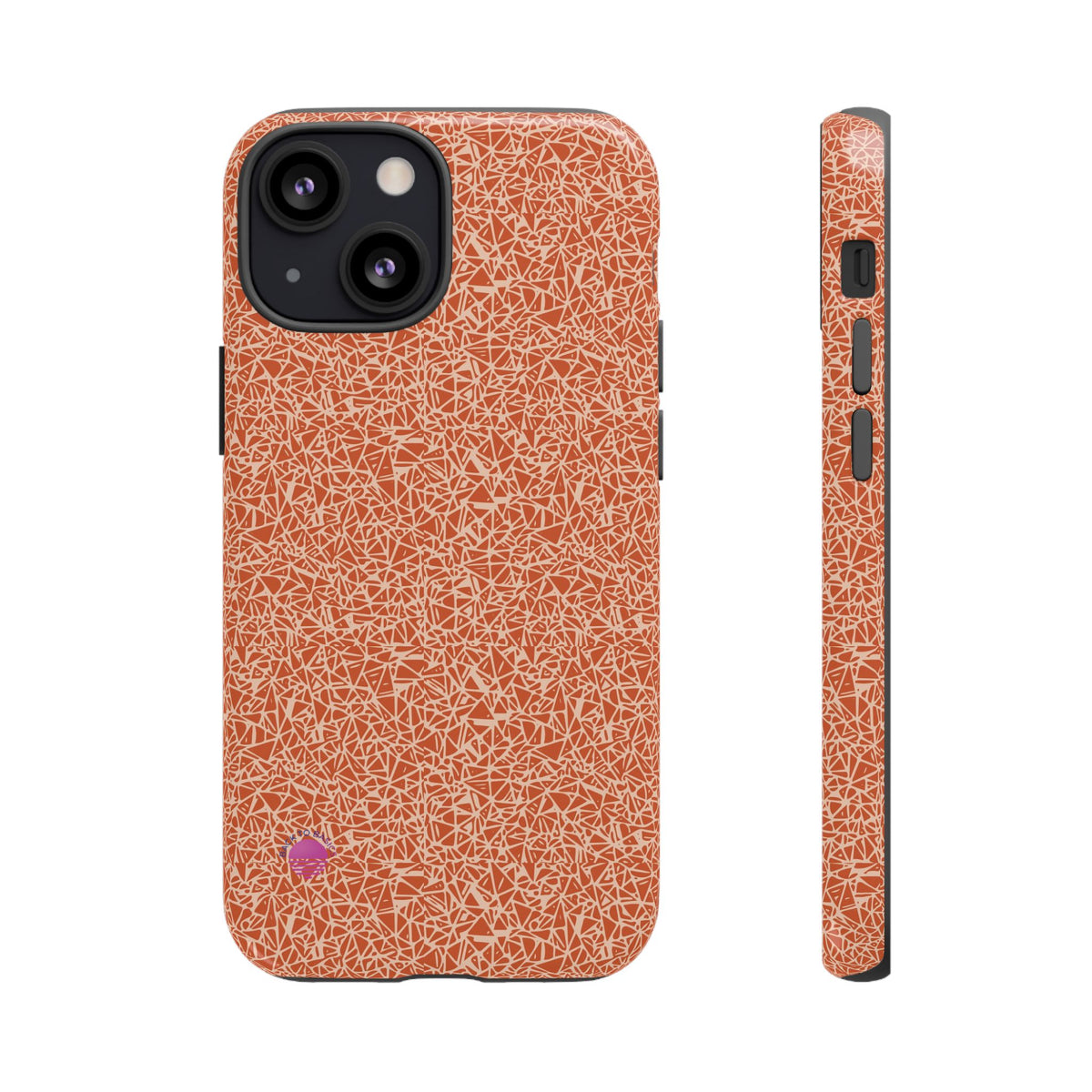Micro-design phone cases orange