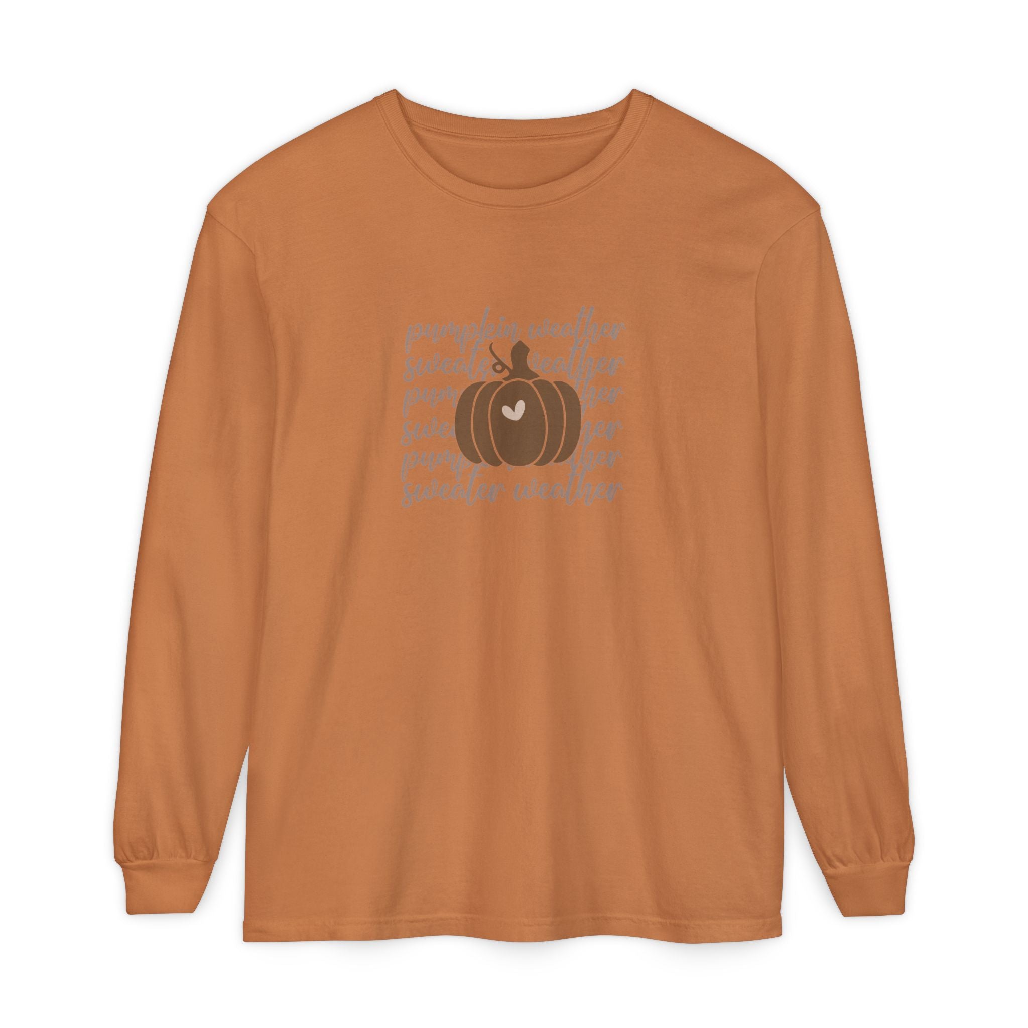 Pumpkin Weather Long Sleeve Tee