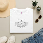 Unisex Softstyle T-Shirt 'Camp More, Worry Less' Printify