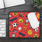 Back-to-School Sports Emoji Gaming Mouse Pad