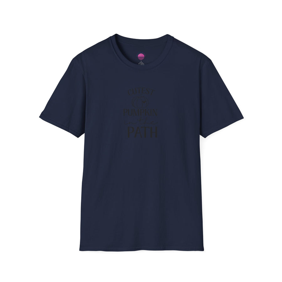 T-Shirt — "Cutest Pumpkin in the Path" Fall Graphic Tee