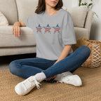 Patriotic Star Stripe T-Shirt — American Flag Stars & Stripes Tee Printify
