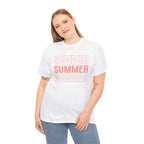 Pink "SUMMER" Graphic Tee — Summer Repeat Printify