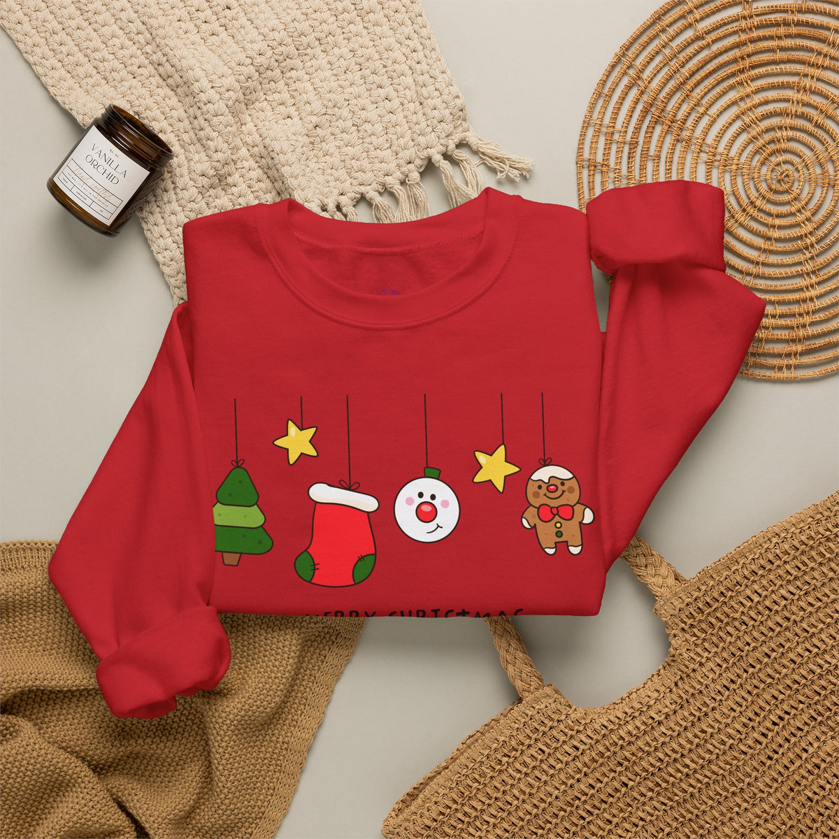 Merry Christmas Festive Character Sweatshirt (global)