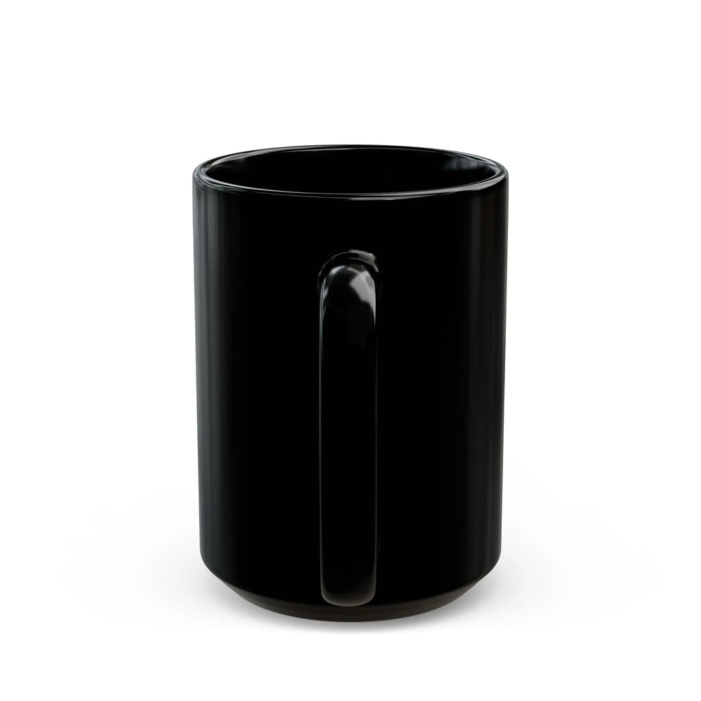 Take Me to the Beach Black Ceramic Mug — Tropical Palm Coffee Cup (11oz/15oz) Printify
