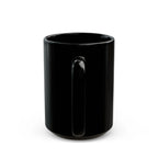 Take Me to the Beach Black Ceramic Mug — Tropical Palm Coffee Cup (11oz/15oz) Printify