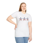 Patriotic Star Stripe T-Shirt — American Flag Stars & Stripes Tee Printify