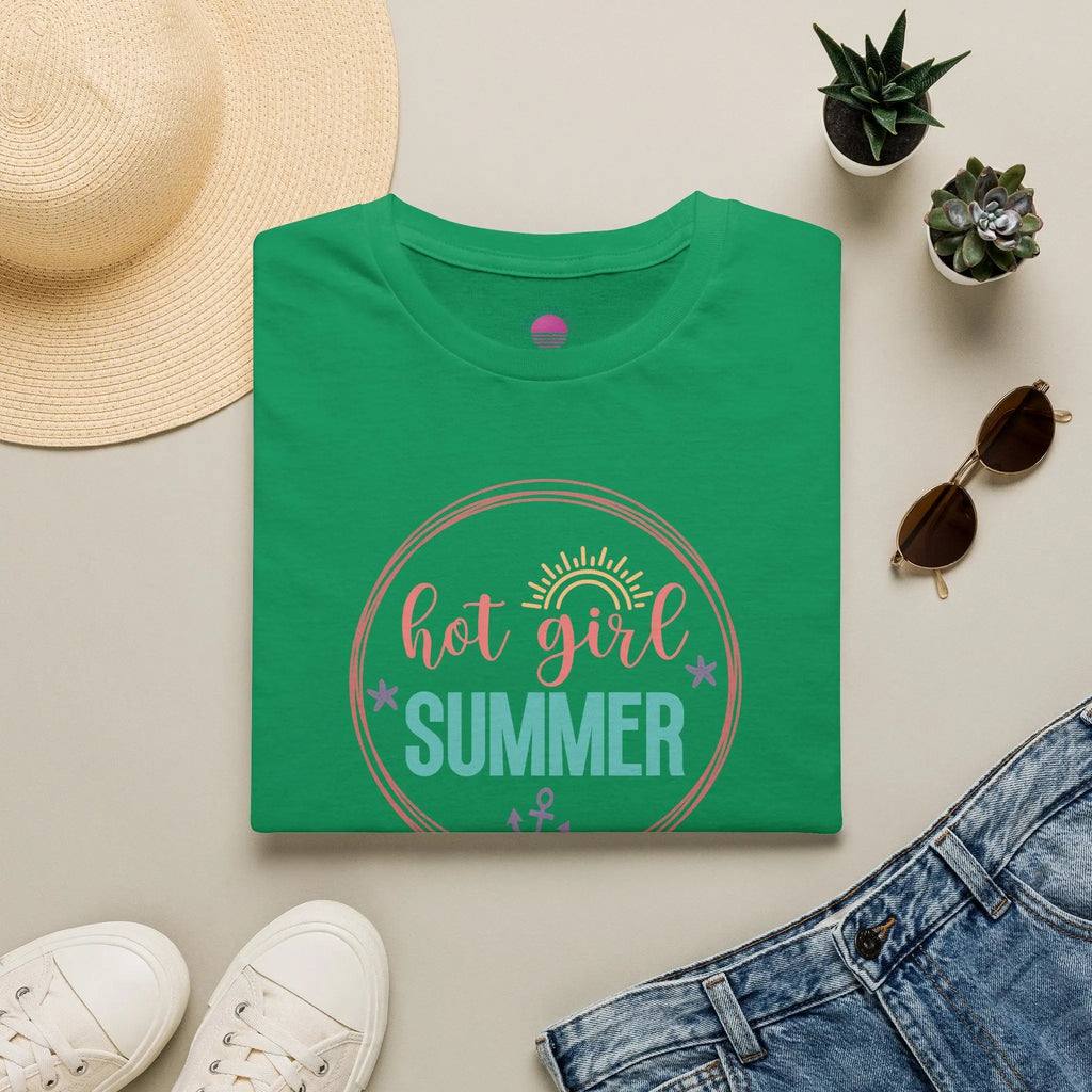 Hot Girl Summer Beachy Sun T-Shirt Printify