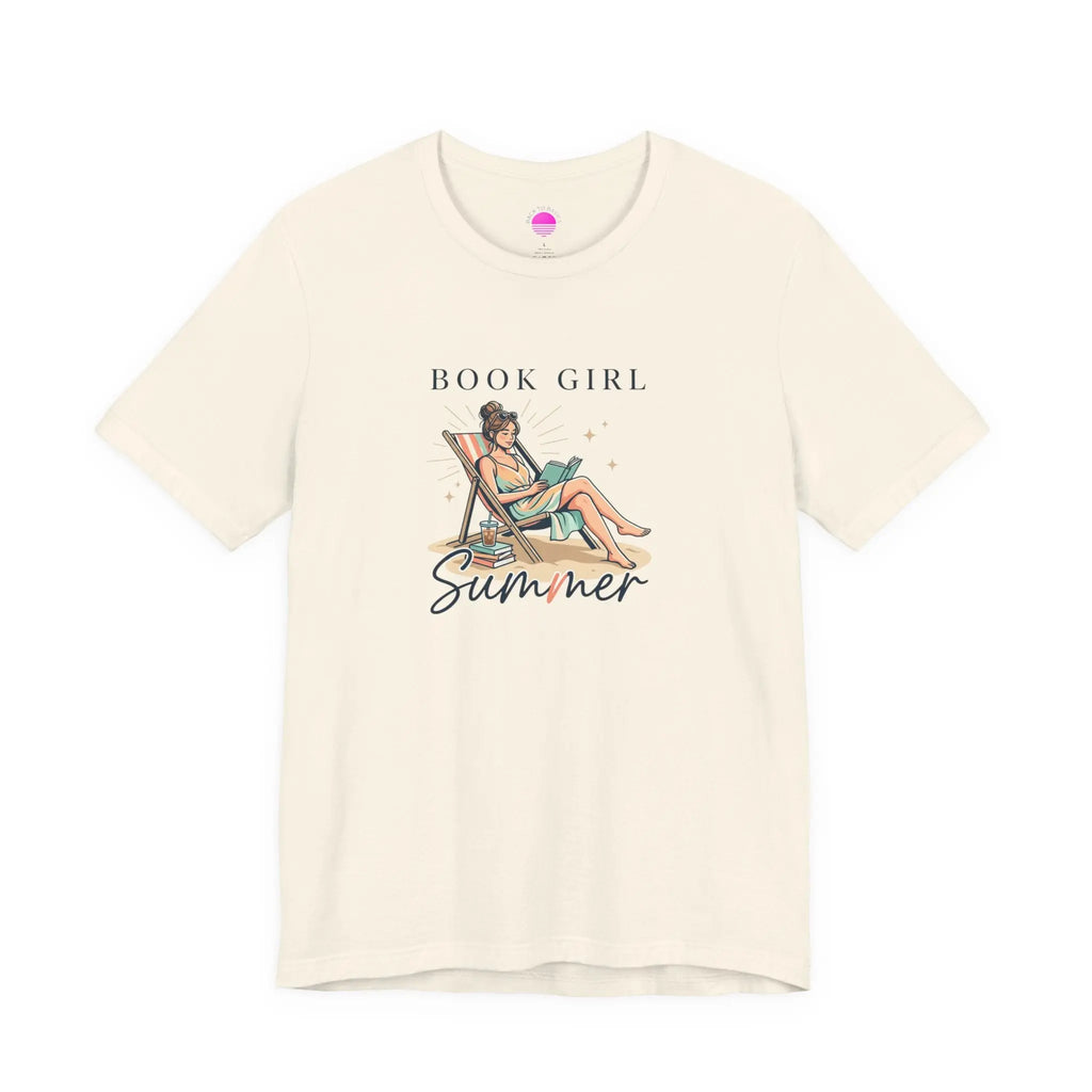 Book Girl Summer Tee | BookTok, beach reads, bookish summer aesthetic Printify