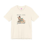 Book Girl Summer Tee | BookTok, beach reads, bookish summer aesthetic Printify
