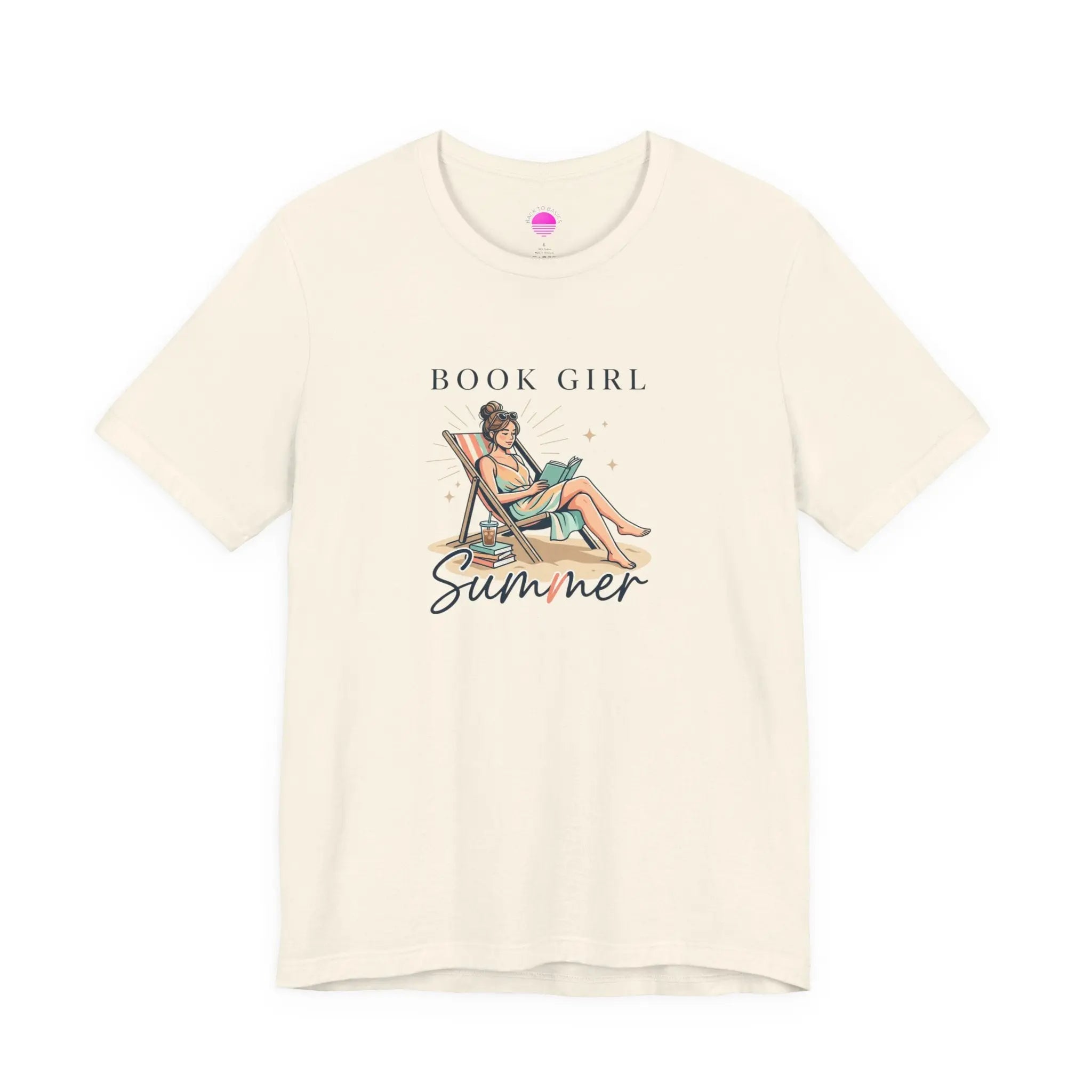 Book Girl Summer Tee | BookTok, beach reads, bookish summer aesthetic Printify