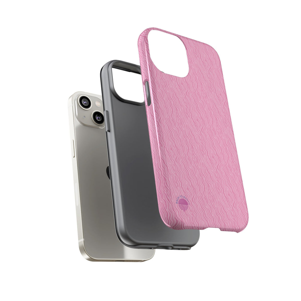 Micro-design pink zebra