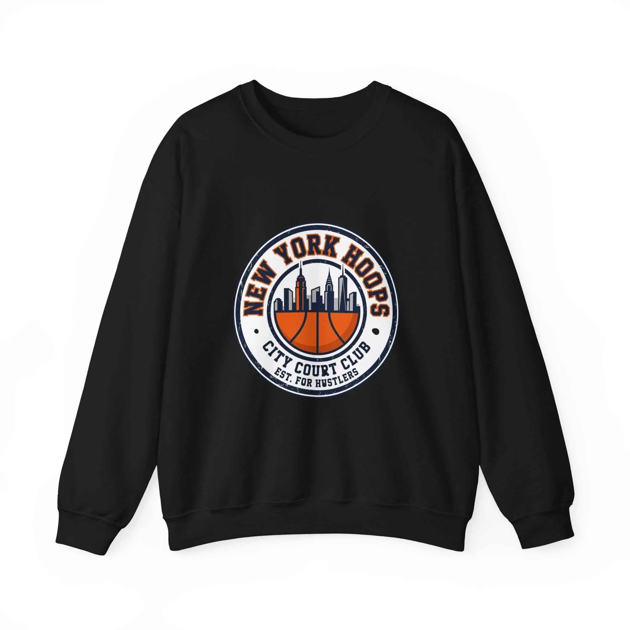 New York Hoops Varsity Crewneck Sweatshirt | city basketball, collegiate