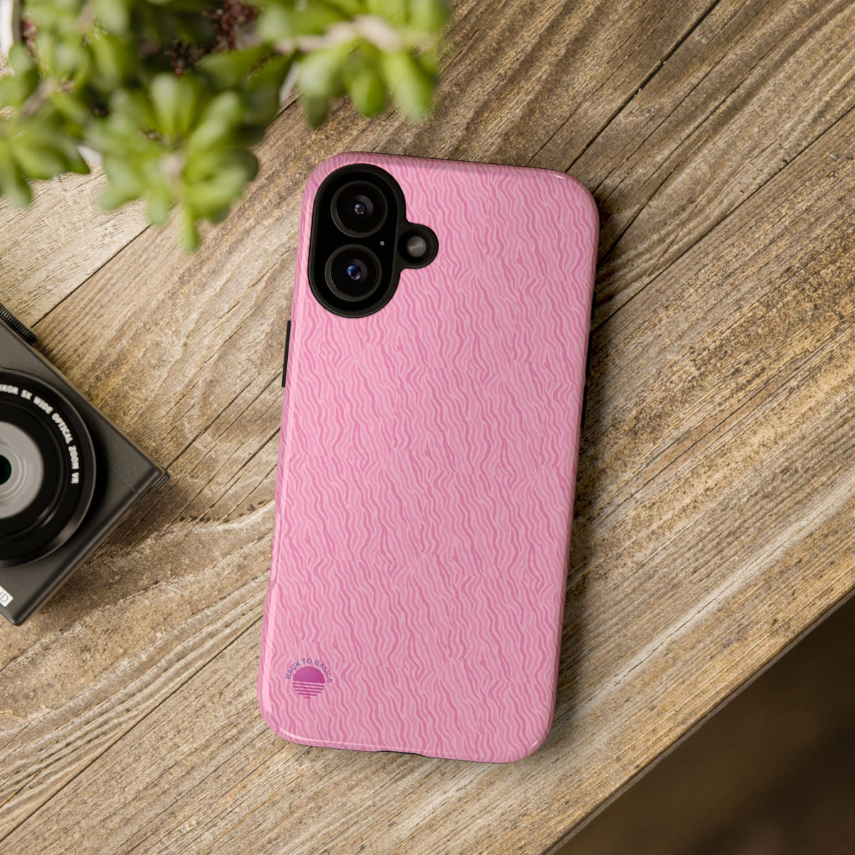 Micro-design pink zebra
