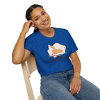 Dog Mom T-Shirt — Colorful Paw Print Tee for Pet Lovers Printify