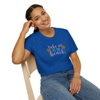Take Me to the Beach Pastel Palm T-Shirt Printify