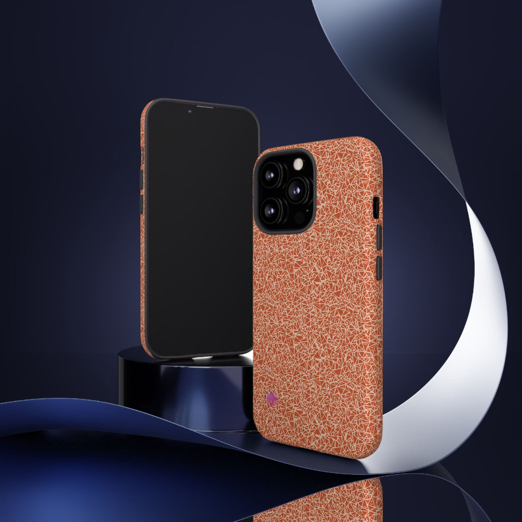 Micro-design phone cases orange