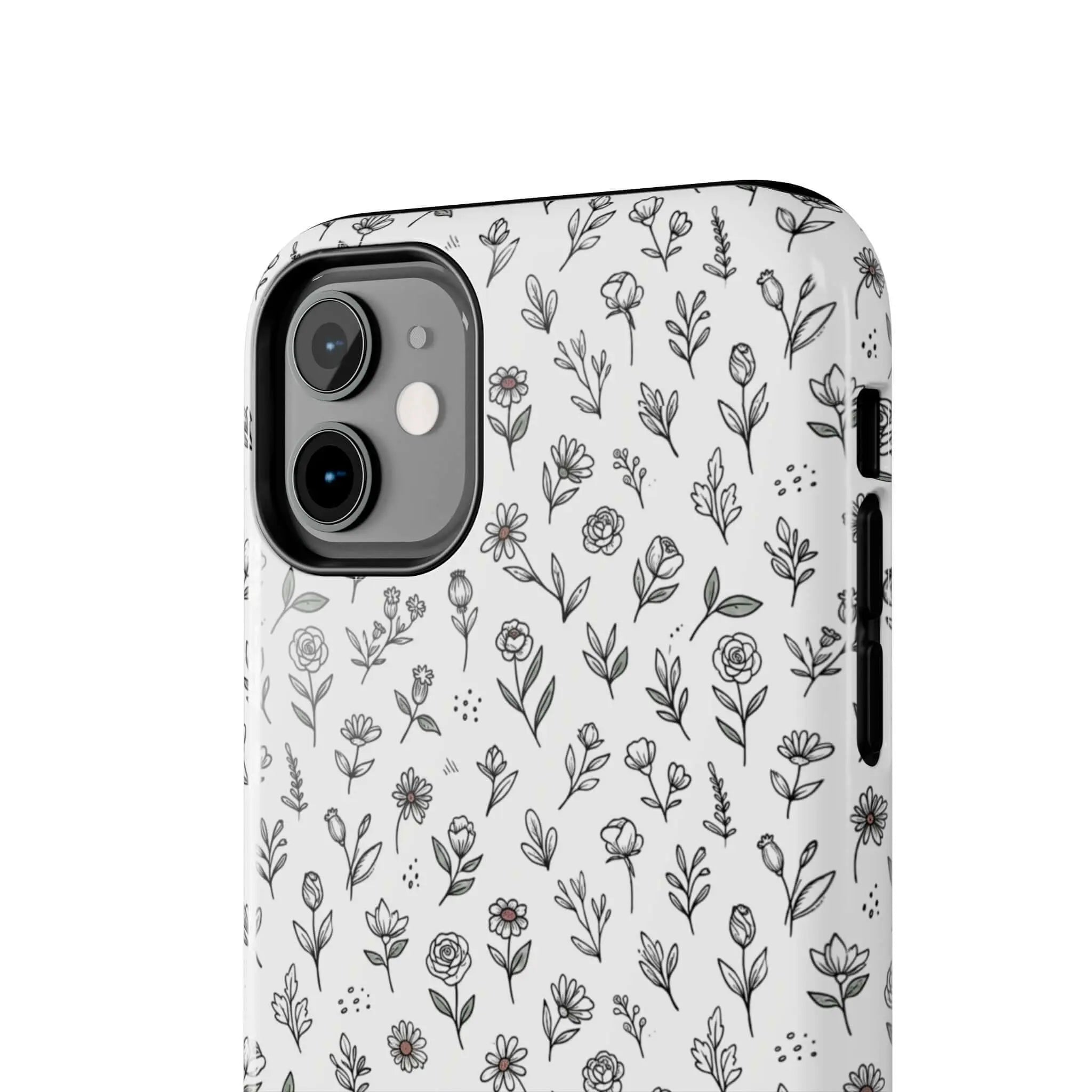 Floral Summer Vibe Phone Case — Tough Protective Floral All‑Over Print Printify