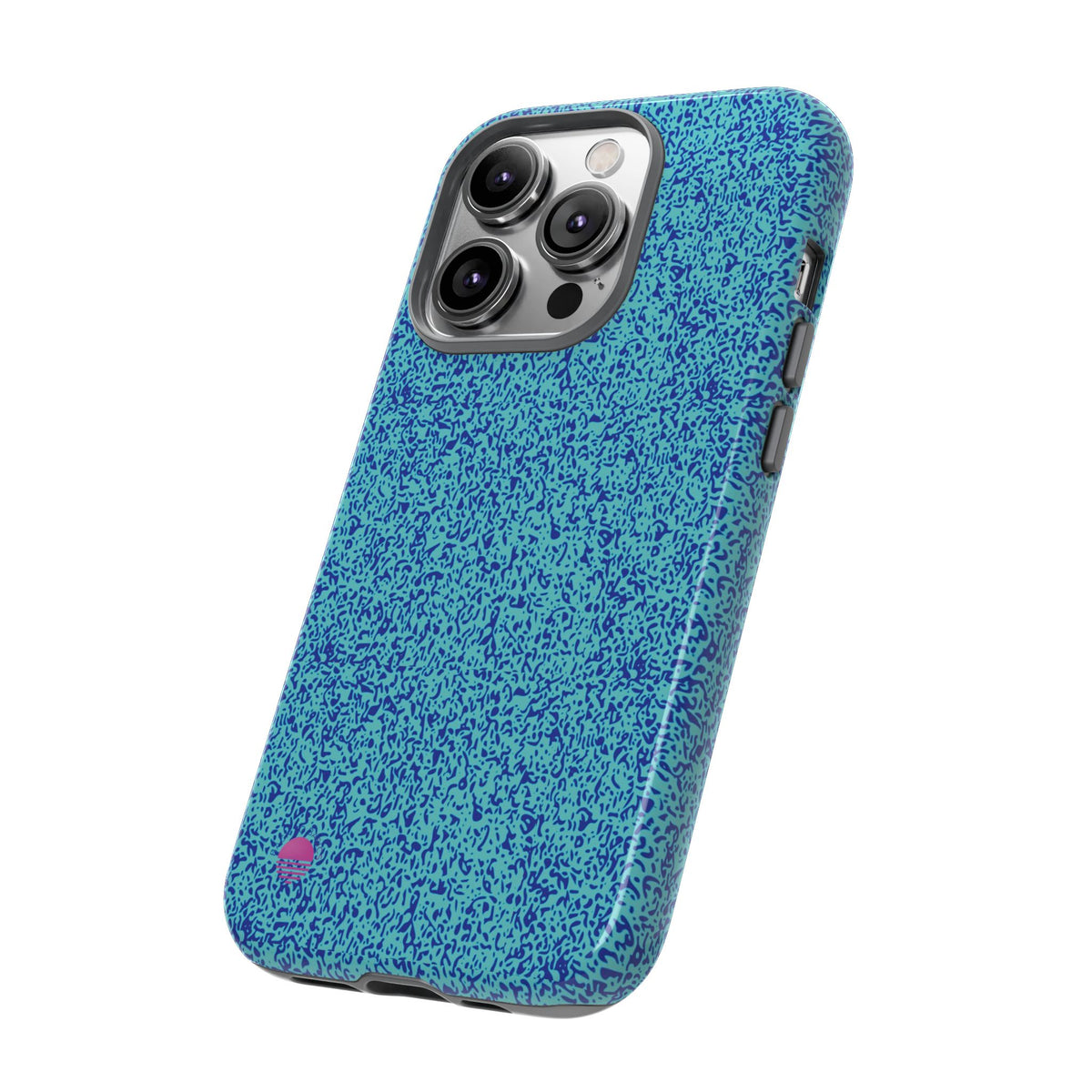 All over print iphone cases aqua blue