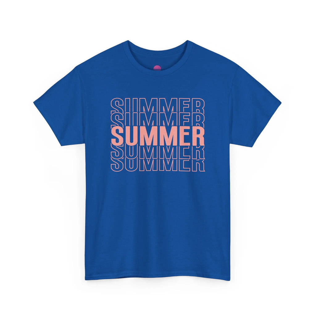Pink "SUMMER" Graphic Tee — Summer Repeat Printify