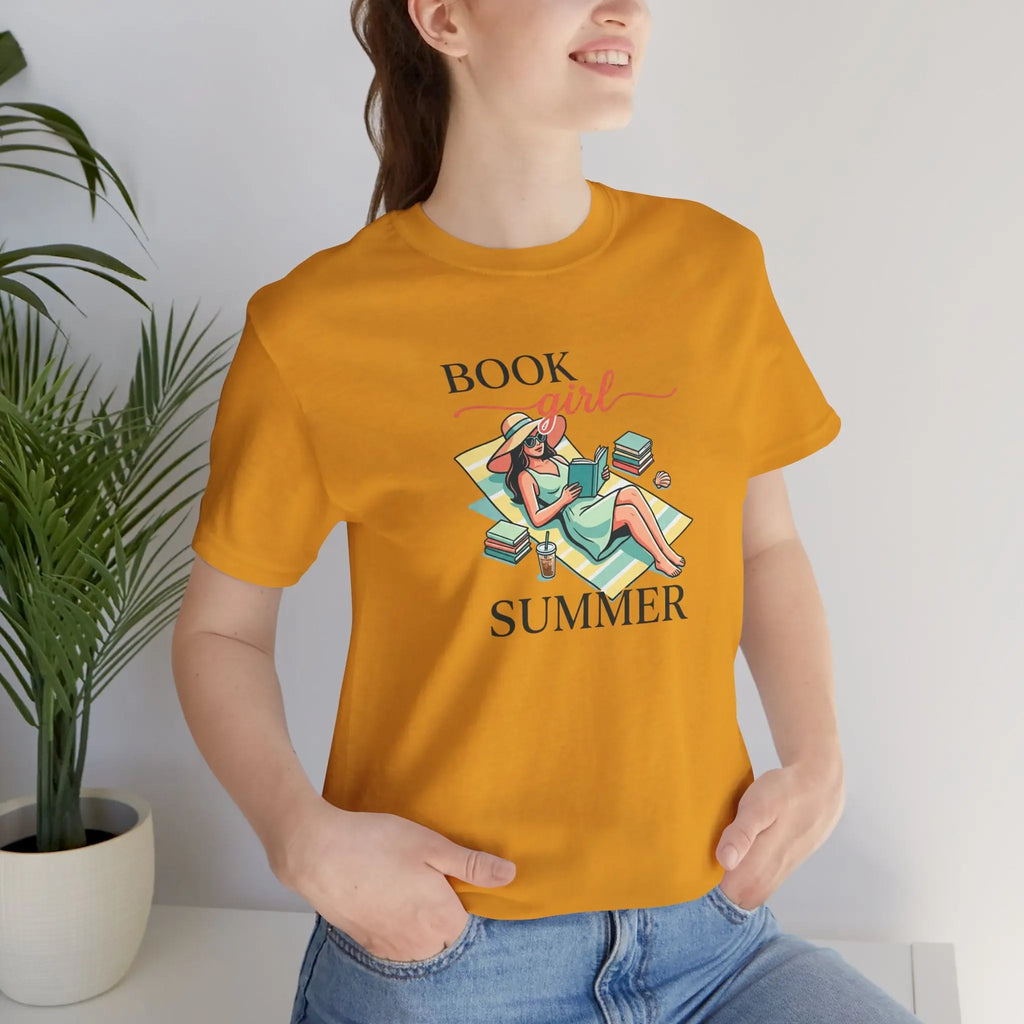 Book Girl Summer Tee | BookTok, Bookish Reading Beach Reads Printify
