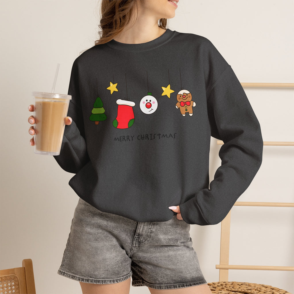 Merry Christmas Festive Character Sweatshirt (global)