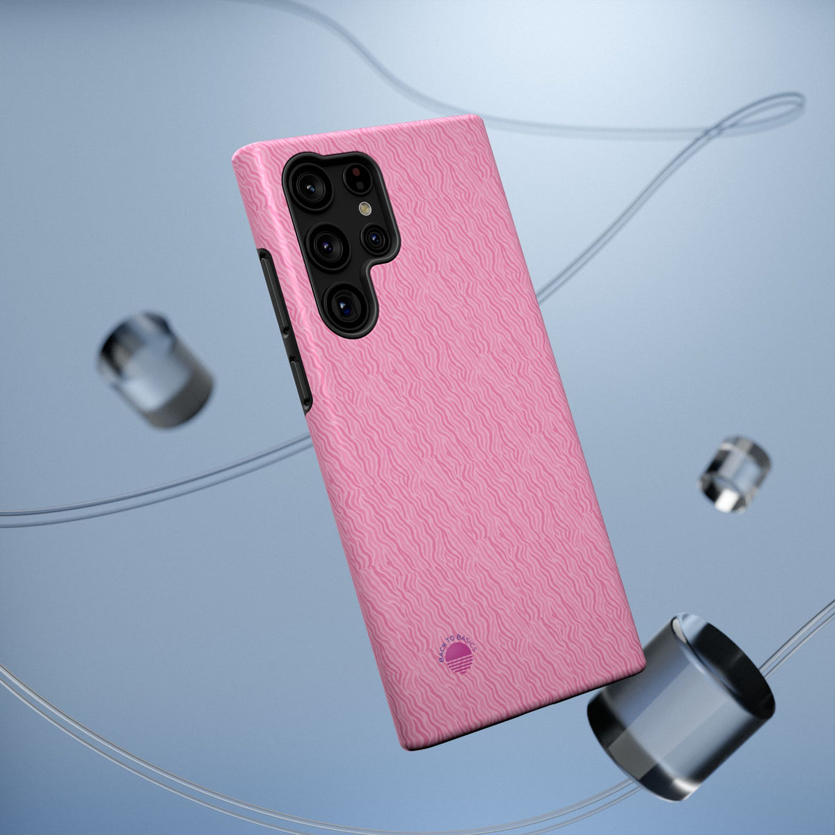 Android All over print pink zebra