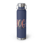 ‘Yoga Life’ Insulated Bottle, 22oz Printify