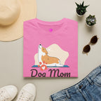 Dog Mom T-Shirt — Colorful Paw Print Tee for Pet Lovers Printify
