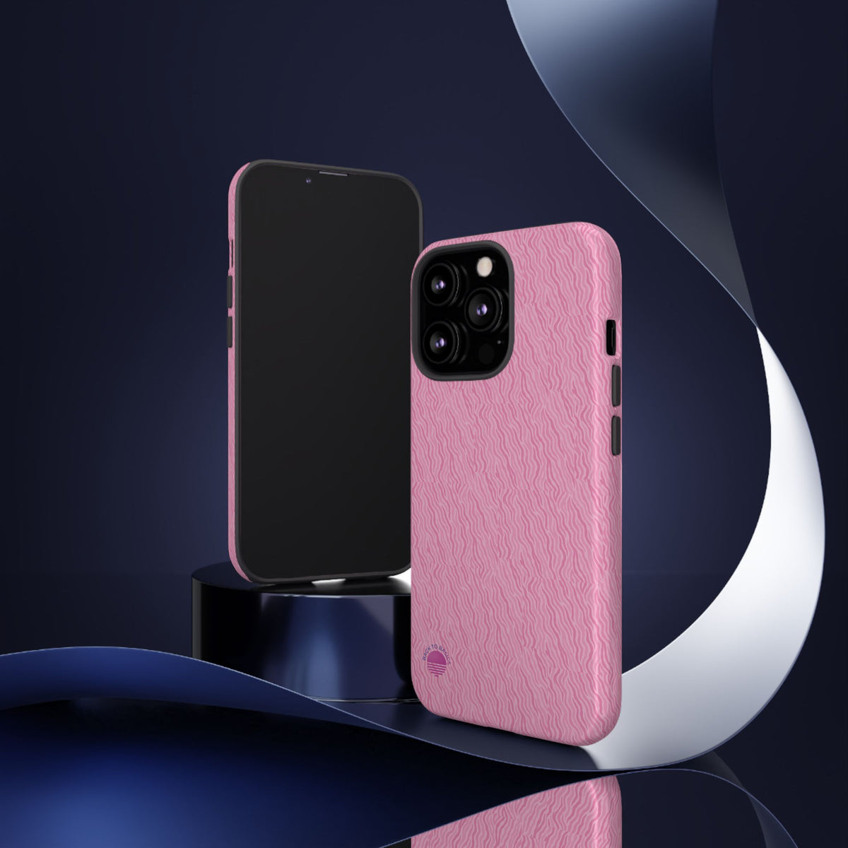 Micro-design pink zebra