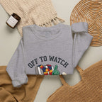 Off to Watch Crewneck Sweatshirt | Soccer Watch Party, Match-Day Outfit Printify