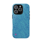 All over print iphone cases aqua blue