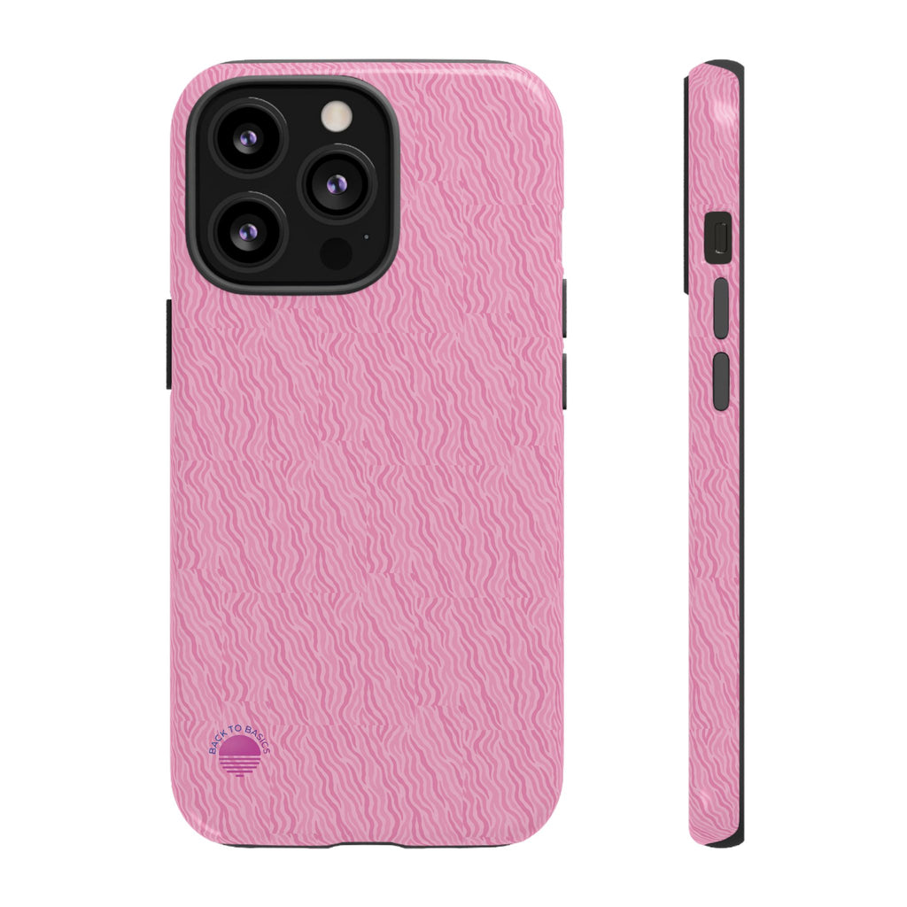 Micro-design pink zebra