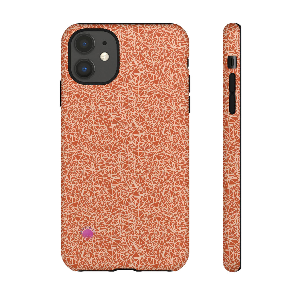 Micro-design phone cases orange