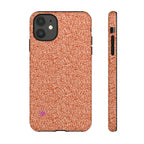 Micro-design phone cases orange