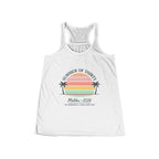 Summer of Thirty Racerback Tank - Malibu 2026 Sunset Beach Top Printify