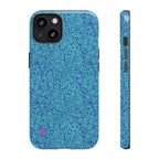 All over print iphone cases aqua blue