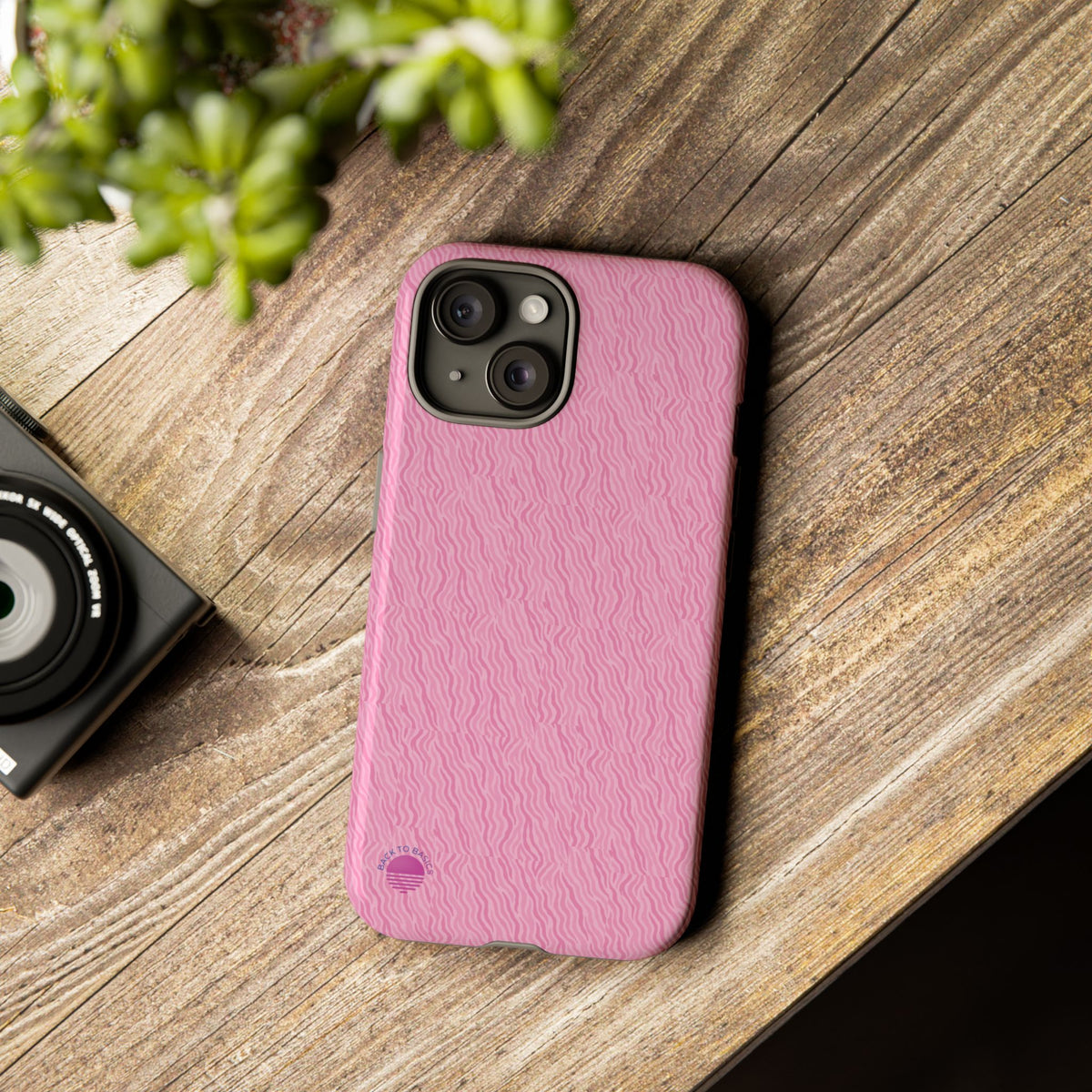 Micro-design pink zebra