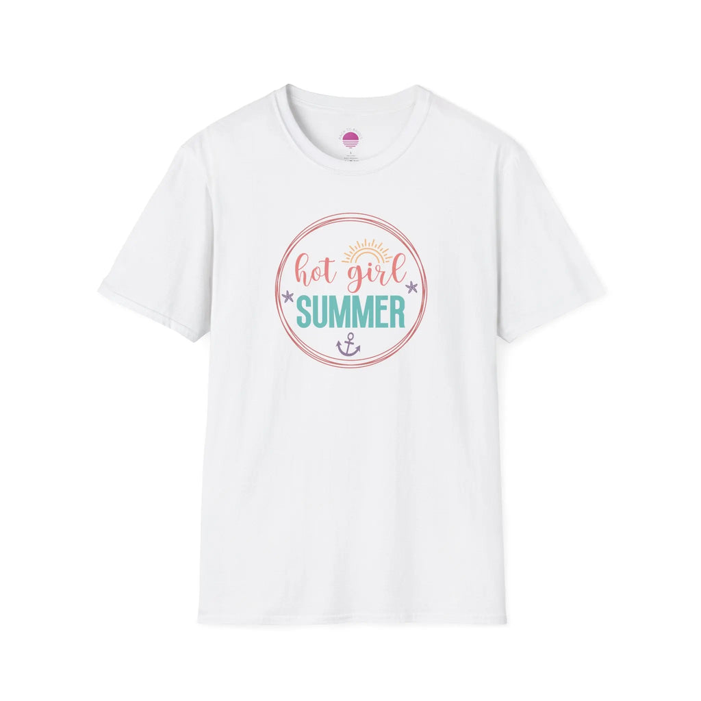 Hot Girl Summer Beachy Sun T-Shirt Printify Back To Basics