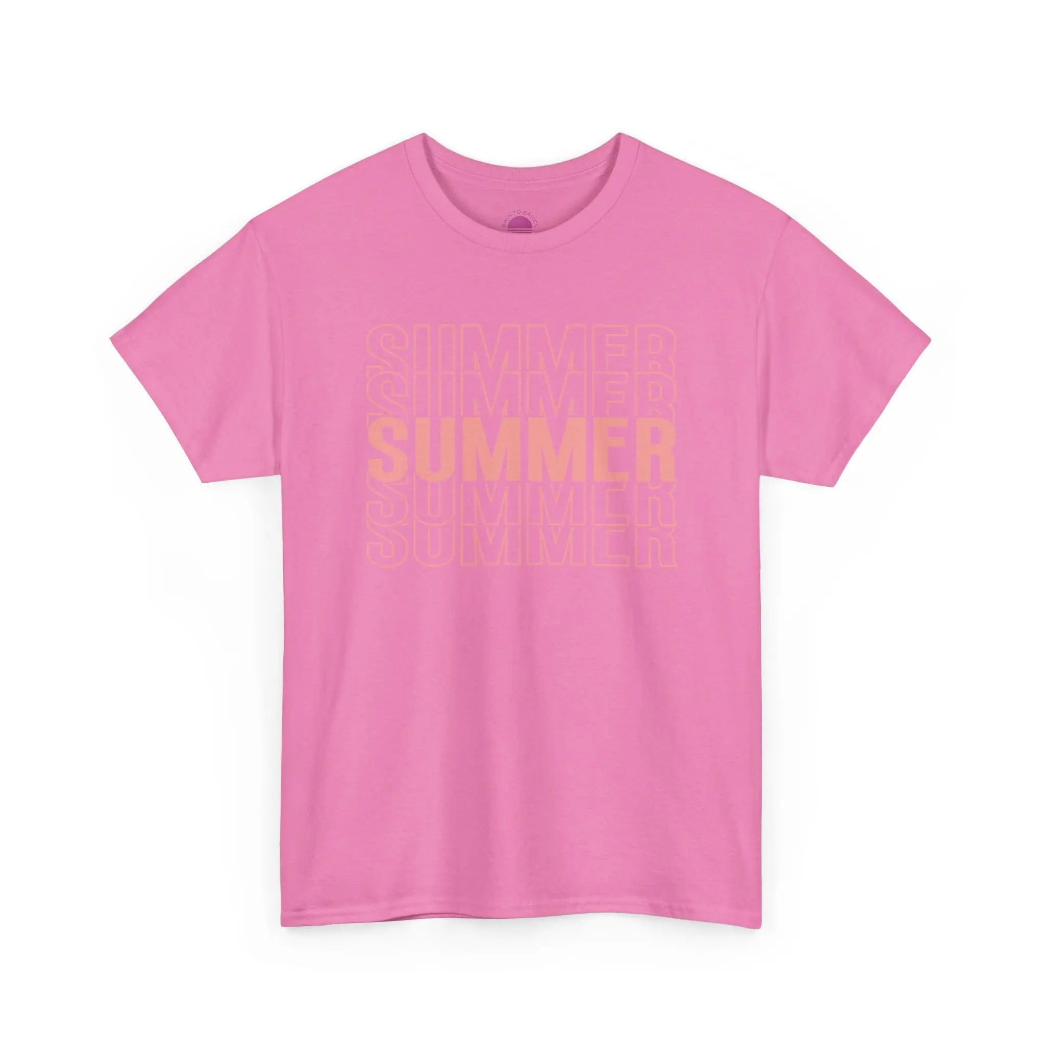 Pink "SUMMER" Graphic Tee — Summer Repeat Printify