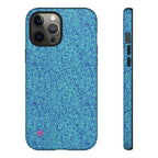 All over print iphone cases aqua blue